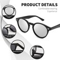 thumbnail image 4 of FEISEDY Lunettes de Soleil Rétro Rondes Polarisées pour Femmes Hommes Monture Circulaire Verres UV400 B2311, 4 of 5