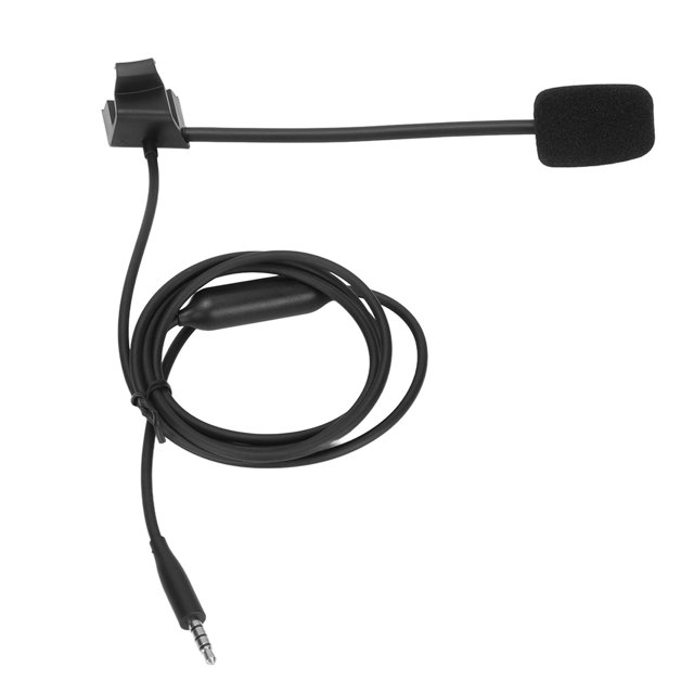 Headphone Boom Microphone Cable, PVC Cover Stable Transmission Professional Noise Cancelling Mic Boom Mic Cable For Headphones