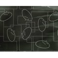 thumbnail image 4 of oneOone Georgette Viscose Fabric Geometric Maze & Rabbit Animal Sashiko Printed Fabric 1 Yard 42 Inch Wide, 4 of 4