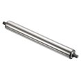 thumbnail image 1 of Uxcell Stainless Steel Gravity Conveyor Roller Transmission Galvanized End Silver 1.5"x16", 1 of 5