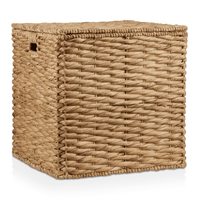 Bouclair Coffre de Rangement en Jacinthe d'Eau Naturelle Grand
