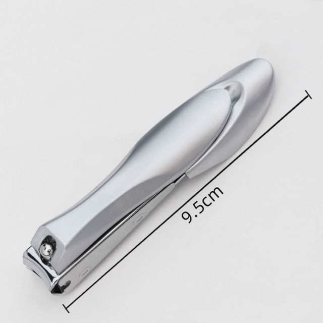 EGNMCR Coupe-Ongles en Acier Inoxydable avec Lime à Ongles Intégrée Précision Nanoblade pour une Coupe des Ongles Sans Effort Coupe-Ongles en Acier Inoxydable