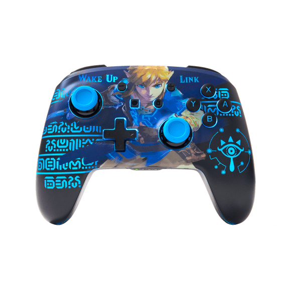 PowerA Enhanced Wireless Controller for Nintendo Switch with Lumectra – Wake Up Link