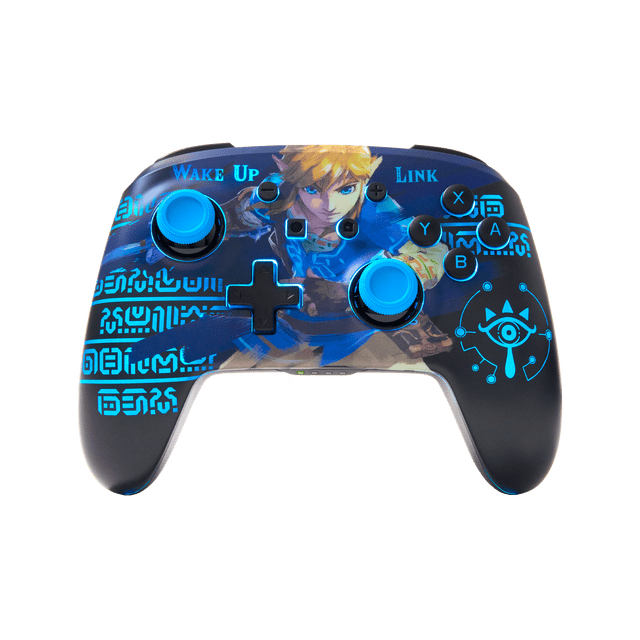 Manette sans fil améliorée PowerA pour Nintendo Switch avec Lumectra - Réveil Link