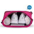 thumbnail image 2 of Sac à Cordon Femmes Hommes Sac de Sport Imperméable Sac à Cordon Sac à Dos de Sport Sac de Gym Grand Sac Résistant à l'Eau Sac à Fermeture Éclair Extérieur Poche - Rose, 2 of 7