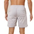 thumbnail image 2 of Plebaso Men's Athletic Shorts Casual Drawstring Quick Dry Running Shorts Lightweight with Zipper Pockets, 2 of 6