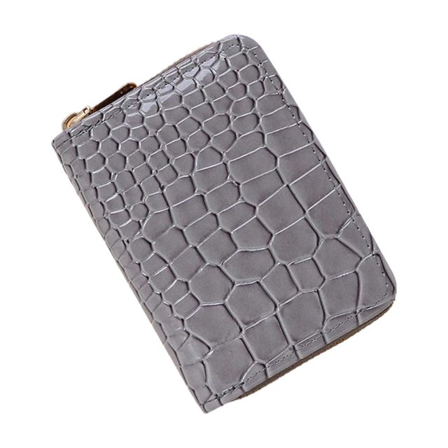 Embossed RFID Blocking Wallet for Women Slim Card Holder Fashionable Organizer with Secure Pocket