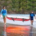 thumbnail image 4 of Goplus Ensemble de Kayak Gonflable Portable pour 2 Personnes avec Rames en Aluminium, Siège Rembourré en EVA, Rouge, 4 of 10
