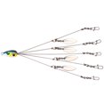 thumbnail image 1 of Bgsha Umbrella Fishing Bass Lure Rig 5 Arms Alabama Rig Head Swimming Bait with Swivel, 1 of 7