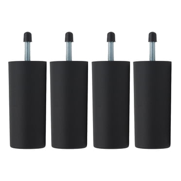 4 Pcs Pieds de Meuble 100mm de Rechange Pieds de Sofa pour Meuble Chaise Sofa Armoire
