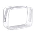 thumbnail image 4 of Clear Makeup Bag Reusable for Women and Men Travel PVC Storage, 4 of 8