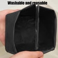 thumbnail image 4 of Paper Storage Bags Large Capacity Washable Kraft Paper Storage Bags Thickened Waterproof Refrigerator Kitchen Organizer and Plant Pot Decor Box(Black,1Pcs) Rkxzt, 4 of 9