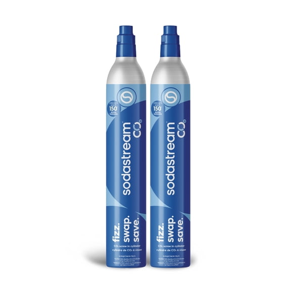 Cylindre de Gaz Carbonique de 60 L de SodaStream, paq. 2