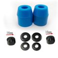 thumbnail image 3 of Skateboard Rebuild Kit Bushings Washers most skateboard Pivot Cups for 2 Trucks 5in Blue, 3 of 9