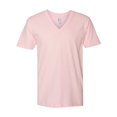 thumbnail image 1 of Fine Jersey V-Neck Tee, XS, Light Pink, 1 of 2
