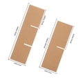 thumbnail image 2 of HAKIDZEL 2 Sets Moving Supplies Kit For Packing Boxes Dividers Light Brown Paper Transportation, 2 of 8