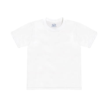 Fruit of the Loom Boys Crew Neck Tee, White, Medium(Pack of 5)
