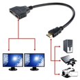 thumbnail image 3 of SNNROO wartleves 2-Port HDMI Splitter 1080P 1x2 Switcher HDMI Switch, 3 of 8