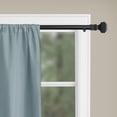 thumbnail image 4 of Mainstays Drapery Window Curtain Rod with Decorative Square Finials, Adjustable, 42" - 84", Black, 4 of 5