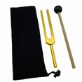 thumbnail image 1 of Ensemble de Fourchettes de Réglage en Alliage d'Aluminium Instrument de Thérapie Sonore Accessoires d'Instruments de Musique Soulager le Stress au Travail MI528HZ, 1 of 8