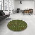 thumbnail image 4 of Ahgly Company Machine Washable Indoor Rectangle Transitional Chocolate Brown Area Rugs, 5' x 8', 4 of 7
