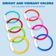 thumbnail image 4 of Joyfy 8 Pcs Pool Ring Toy Diving Set for Children, Colorful Underwater Training Pool Diving Rings, Swim Learning & Diving Skill Development, 4 of 7