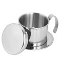 thumbnail image 3 of Pot de Filtre à Café Portable en Acier Inoxydable avec Design Élégant pour Maison Cuisine Bureau Extérieur, 3 of 7