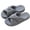 Gris, variante sur Bmisegm Pantoufle pour Femme Chaussures d'Hiver Chaudes Confortables Souples Douillettes Duveteuses Sandales à Enfiler pour Tenues Quotidiennes Loisirs Voyage Rendez-Vous Pantoufles pour Femmes Café 9