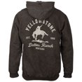thumbnail image 2 of Yellowstone Dutton Ranch Montana Mineral Wash Pull-Over Pocket Hoodie-XLarge, 2 of 6