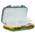 thumbnail image 1 of Raindrops Compact Weekly Pill Organizer for Travel with Large Capacity and Sealed Compartments, 1 of 6