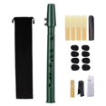thumbnail image 3 of Pocket Saxophone,Mini Pocket Saxophone Woodwind Instrument,Mini Saxophone Instrument Flute Pocket Saxophone,Music Instrument C Key Saxophone Practice,Pocket Saxophone Portable Sax green, 3 of 6