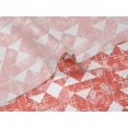thumbnail image 5 of oneOone Velvet Dark Peach Fabric Texture & Triangle Geometric Sewing Craft Projects Fabric Prints By Yard 58 Inch Wide, 5 of 5