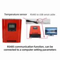 thumbnail image 3 of Solar Solar Controller 60A MPPT Solar Charge Controller RS485 Communication 12V 24V 36V 48V Auto Identification Solar Regulator, 3 of 7
