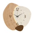 thumbnail image 4 of Lipstore Horloge Murale 3 Niveaux d'Éclairage Réglables pour Chambre Restaurant Bureau, 4 of 8