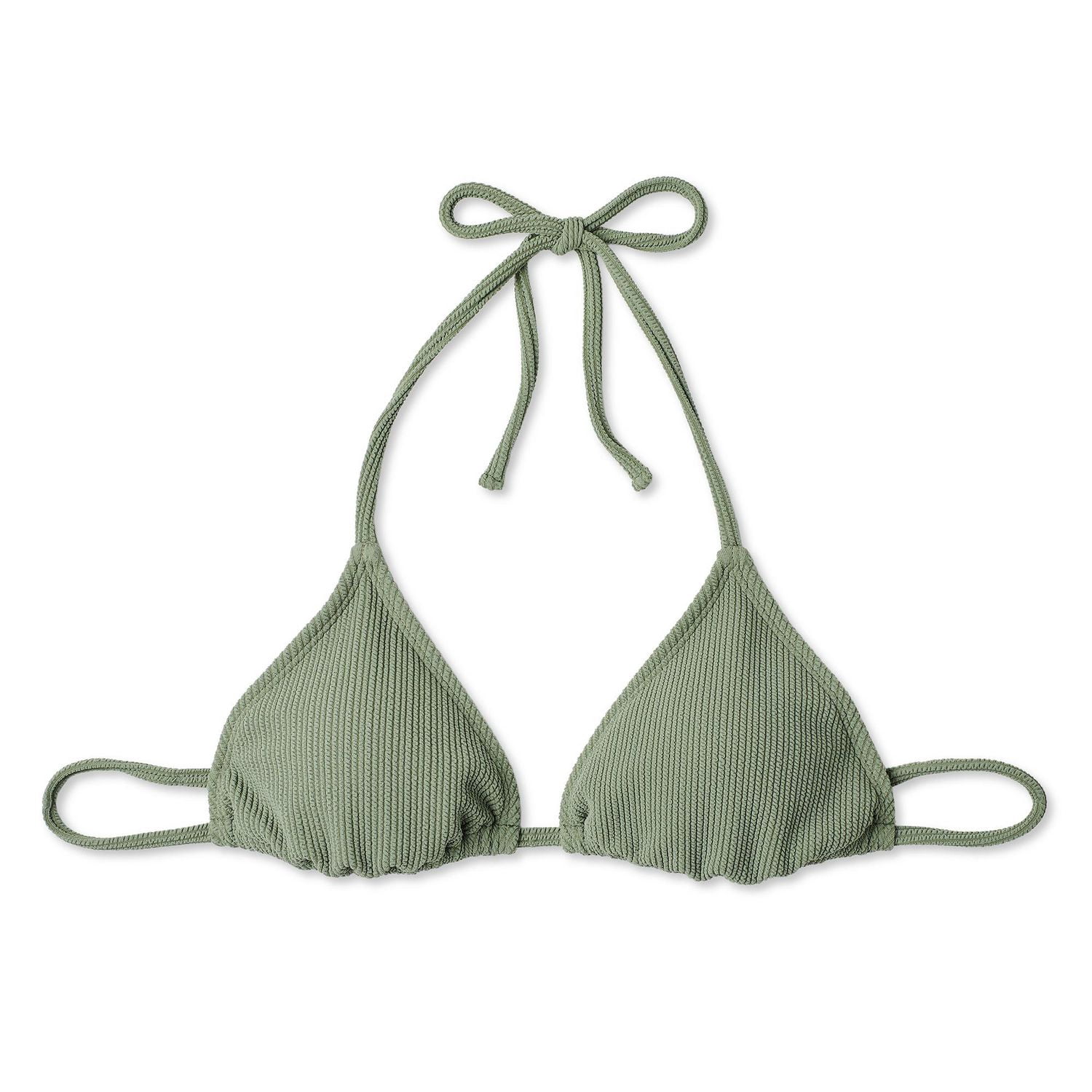 No Boundaries Women's String Bikini Top