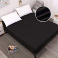 thumbnail image 2 of Elegant Fitted Sheet, Ideal for Deep Pockets, Microfiber Material Ensures Wrinkle-Free and Fade-Resistant Performance, Elevating Your Sleep Environment, 2 of 6