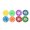Assorted Color, variant on Miangastore 1 Set Pool Diving Disc: Dive Disc Color & Number Coded - Summer Pool Diving Toys - Fun Underwater Training Tools for Swimming Practice