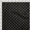 thumbnail image 3 of oneOone Polyester Lycra Fabric Leaves & Floral Block Print Fabric BTY 56 Inch Wide, 3 of 5