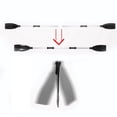 thumbnail image 3 of 2Pcs Ribbed Blade Kayak Paddles Lightweight Kayak Paddle Aluminum Alloy Detachable for Boats Canoes, 3 of 7