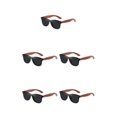 thumbnail image 1 of Decodeary Protection Wooden Fashion Colorful Lens Options Lightweight Frame black 5Set, 1 of 6