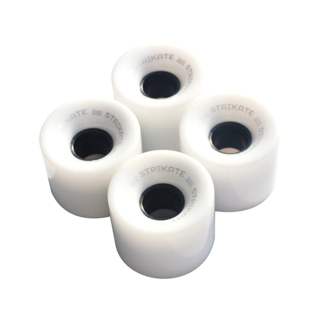 4 Pieces Skateboard Wheel Chic Design Sporting Equipment Craftsmanship Handy Installation Skate Motion Universal Skate Motion White
