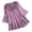 Purple, variant on Erwazi Linen Shirts for Women 3/4 Sleeve Floral Lace Embroidered Boho Blouse Tunic Casual Summer Flowy Tops