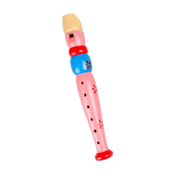 CNKOO Petits Enregistreurs en Bois pour Tout-Petits Flûte Piccolo Colorée pour Enfants Apprentissage Rythme Instrument de Musique Jouets Musicaux et Sonores pour Bébé Éducation Précoce Autisme Ou Enfant d'Âge Préscolaire (Aléatoire C)