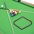 thumbnail image 1 of Raindrops 2 Pcs Support de Boule de Billard Noir pour Accessoires de Table de Billard à 9 Boules Design Durable, 1 of 8