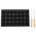 thumbnail image 1 of 1 Set Cast Iron Baking Tray Nonstick Baking Dish for Home Use, 1 of 1