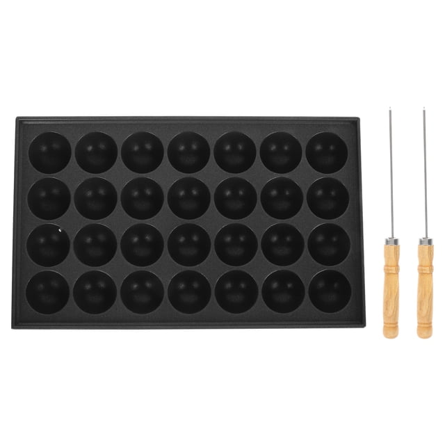 1 Set Cast Iron Baking Tray Nonstick Baking Dish for Home Use