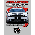 thumbnail image 2 of Dodge SRT Challenger Sport-Grey X-Large T-Shirt, 2 of 3