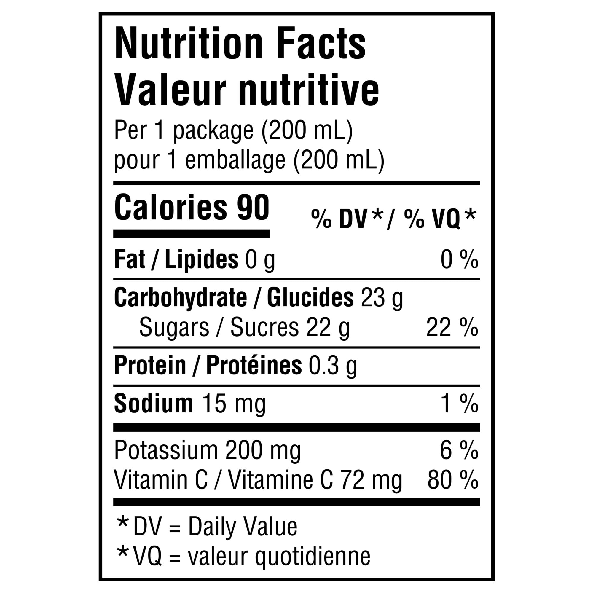 Minute Maid Apple Juice, 200ml, pack of 8