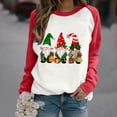 thumbnail image 2 of RKSTN Chandail pour Femmes Nouveau Chandail Décontracté à Manches Longues Col Rond Haut Imprimé Mode Chandail de Noël, 2 of 4
