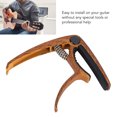 thumbnail image 4 of Guitar Capo, Metal Adjustable Spring Tension Capo For Acoustic Electric Ukulele Bass Banjo, Quick Release, 4 of 8